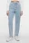 Джинсы MOM классические с высокой посадкой - цвет голубой - 2