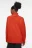 Свитер SWEATER свободный с боковыми разрезами - цвет оранжевый - 5