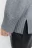Свитер SWEATER свободный с боковыми разрезами - цвет серый - 7