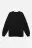 Свитшот SWEATSHIRT оверсайз базовый - цвет черный - 10