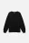 Свитшот SWEATSHIRT оверсайз базовый - цвет черный - 8
