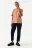 Футболка хлопковая oversize - цвет коричневый - 4