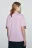 Футболка oversize базовая - цвет розовый - 3