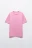 Футболка оверсайз базовая - цвет розовый - 1