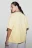 Футболка оверсайз базовая - цвет желтый - 3