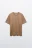 Футболка оверсайз базовая - цвет бежевый - 7
