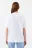 Футболка oversize базовая - цвет белый - 3