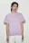 Футболка свободная хлопковая - цвет сиреневый - 2
