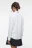 Блузка-рубашка ViShirt базовая из вискозы - цвет белый - 3