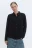 Блузка-рубашка ViShirt базовая из вискозы - цвет черный - 3