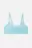 бюстгальтер-топ без косточек - цвет голубой - 1