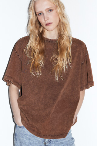 Befree Футболка oversize с вареным эффектом