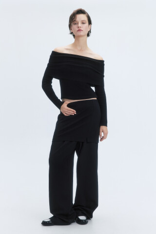 Befree Джемпер off-shoulders тонкой вязки