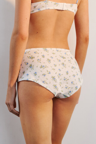 Трусы-слипы из хлопкового трикотажа — фото 3