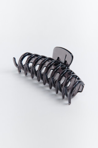 Заколка-краб полупрозрачная — фото 2