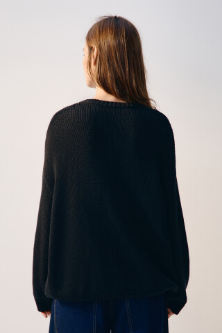 Джемпер вязаный с принтом — фото 3