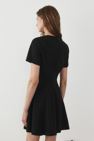 Платье мини костюмное приталенное — фото 2