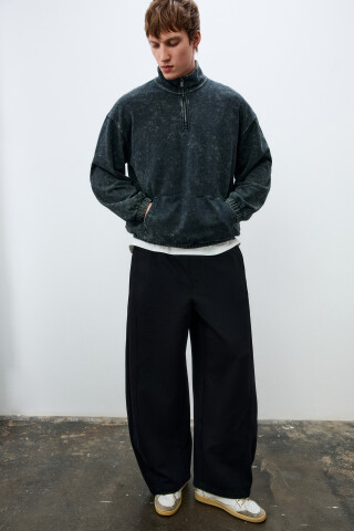 Befree Свитшот из футера с вареным эффектом