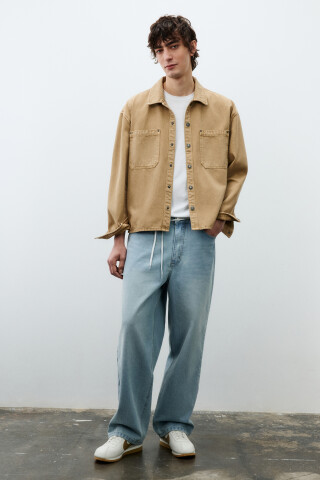 Джинсы skater fit широкие — фото 4