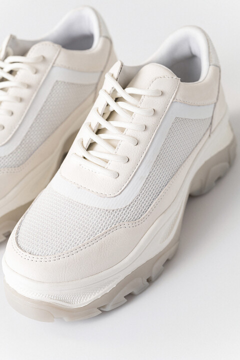 

Кроссовки на высокой подошве, Белый, Кроссовки на высокой подошве