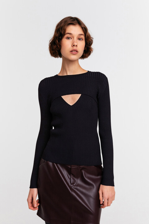 

Джемпер женский, Черный, Джемпер женский