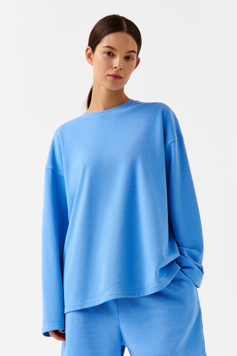 

Джемпер домашний женский, Голубой, Джемпер домашний женский