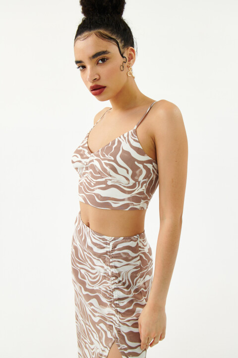 

Блузка (топ) женская, Бежевый, Блузка (топ) женская