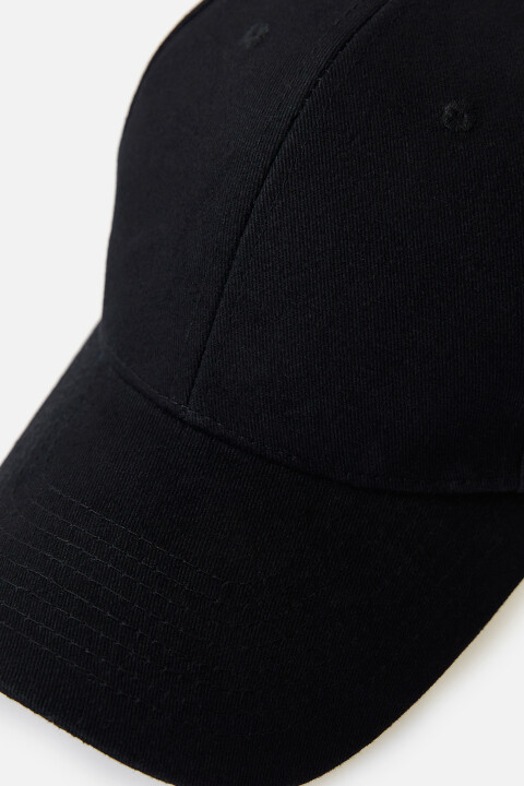 

Бейсболка с козырьком базовая, Черный, Бейсболка с козырьком базовая