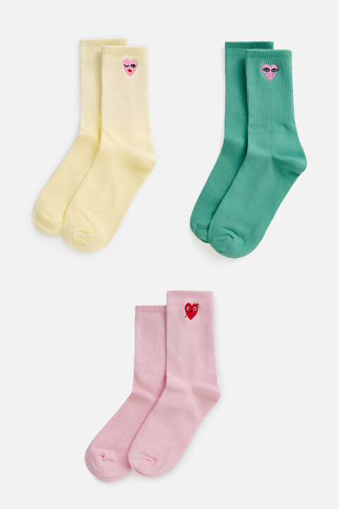 

Набор носков женских (3 пары), Мультиколор, Набор носков женских (3 пары)