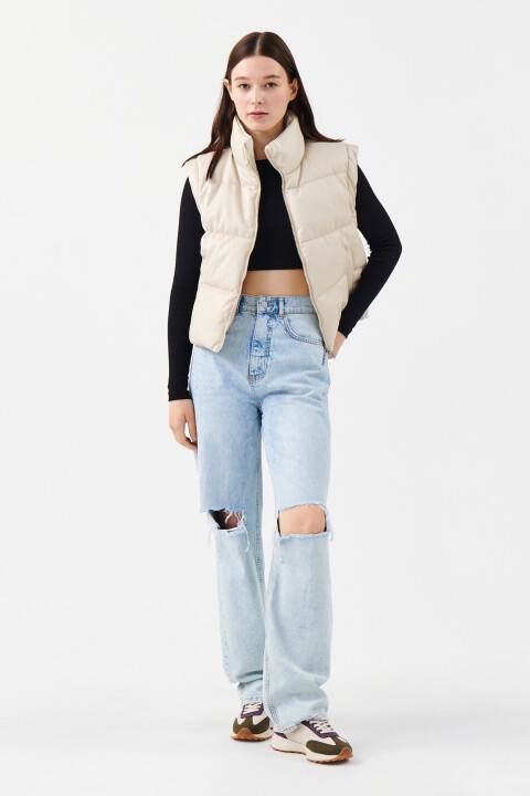 

Жилет женский, Бежевый, Жилет женский