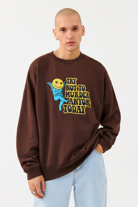 

Джемпер мужской, Коричневый, Джемпер мужской