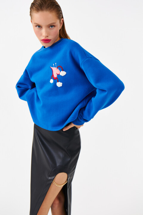 

Джемпер женский, Синий, Джемпер женский