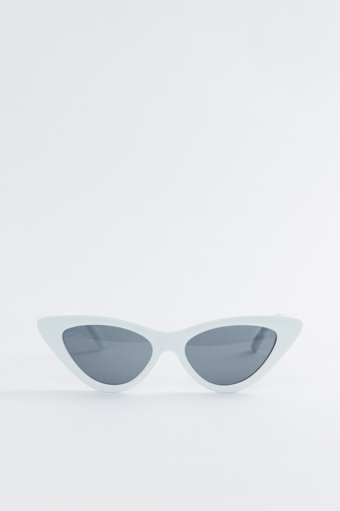 

Очки солнцезащитные в форме кошачьего глаза, Белый, Очки солнцезащитные в форме кошачьего глаза