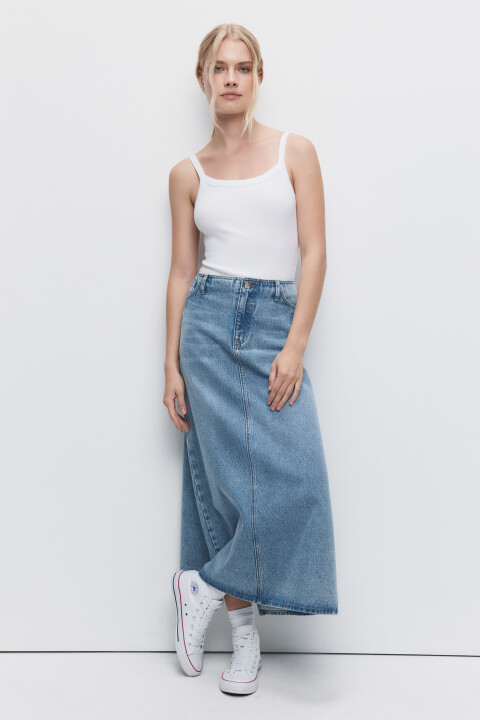 

Майка-боди хлопковая облегающая на тонких бретельках, Белый, Майка-боди хлопковая облегающая на тонких бретельках