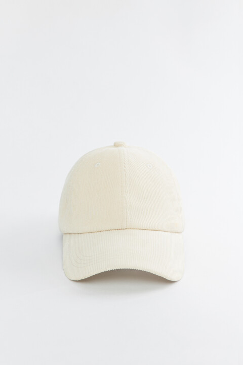 

Бейсболка вельветовая с длинным козырьком, Бежевый, Бейсболка вельветовая с длинным козырьком