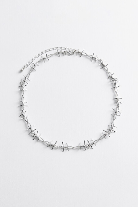 

Шейное украшение женское, Серый, Шейное украшение женское