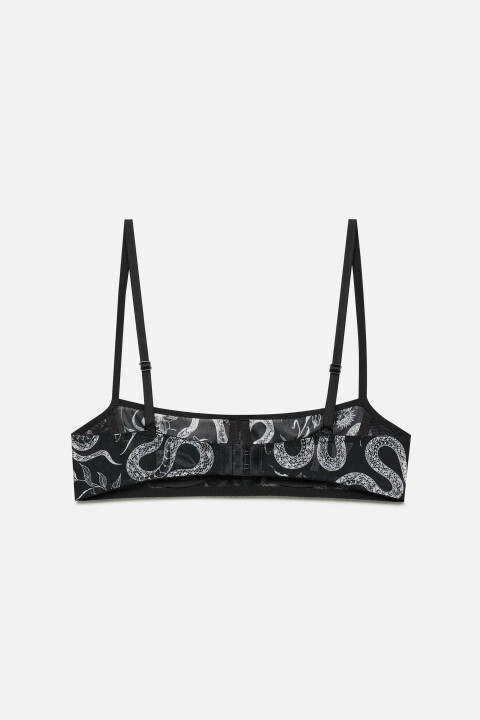 

Бюстгальтер-бра сетчатый на тонких бретелях, Белый, Бюстгальтер-бра сетчатый на тонких бретелях