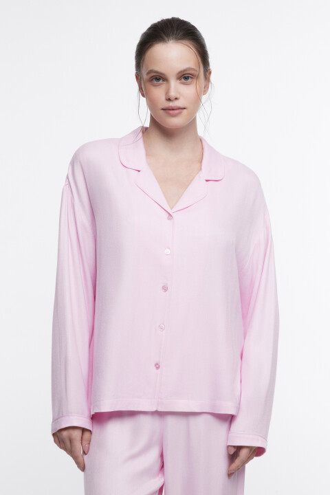 Блузка-рубашка домашняя из вискозы