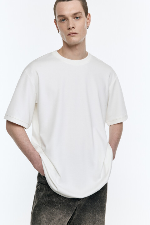 

Футболка спортивная однотонная, Белый, Футболка спортивная однотонная