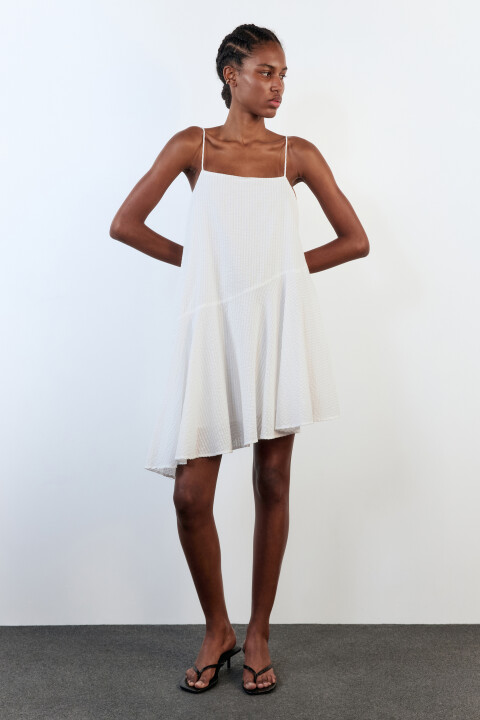 платье женское befree Сарафан-трапеция мини с асимметричной юбкой