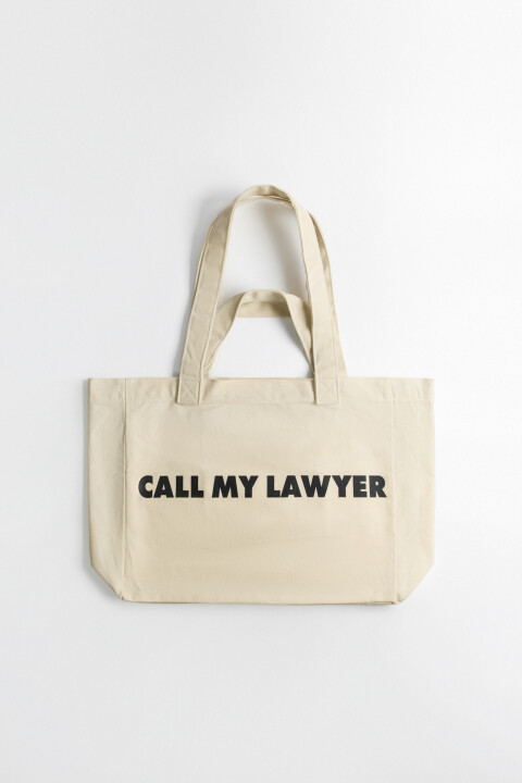 Сумка-шоппер на плечо текстильная