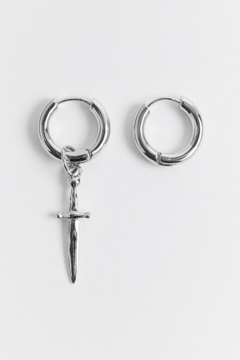 

Серьги женские, Серый, серьги женские