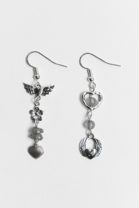 

Серьги женские, Серый, серьги женские