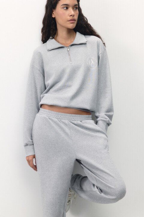 

Худи half-zip спортивная с принтом, Бордовый, Худи half-zip спортивная с принтом