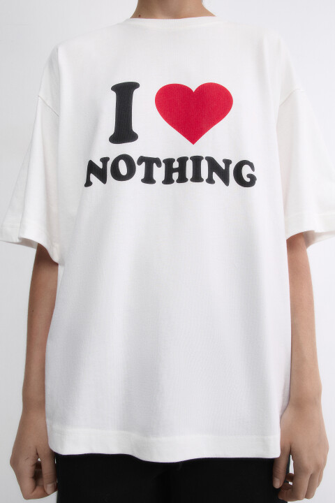 

Футболка oversize с принтом и надписями, Красный, Футболка oversize с принтом и надписями