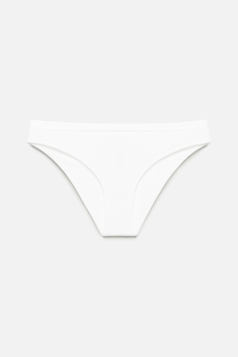 

Трусы-слипы бесшовные со средней посадкой, Белый, Трусы-слипы бесшовные со средней посадкой