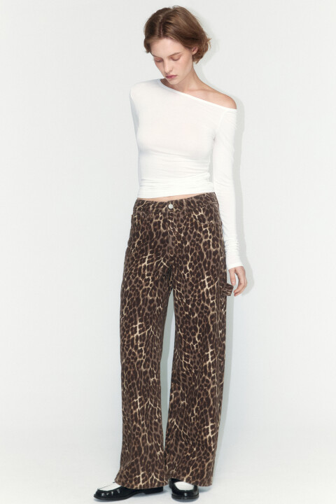 

Джинсы carpenter fit с декоративной петлей, Бежевый, Джинсы carpenter fit с декоративной петлей