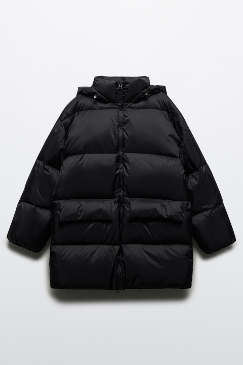 

Куртка стеганая на натуральном утеплителе, Черный, Куртка стеганая на натуральном утеплителе