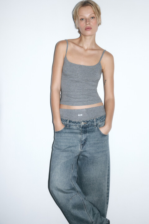 

Майка домашняя вискозная с застежкой на груди, Серый, Майка домашняя вискозная с застежкой на груди