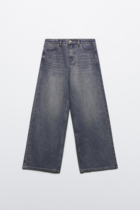 

Джинсы baggy fit с низкой посадкой, Темный тинт, Джинсы baggy fit с низкой посадкой